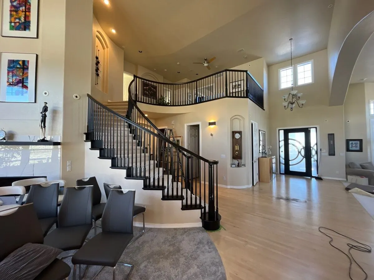 Open-plan interior repaint, Denver metro